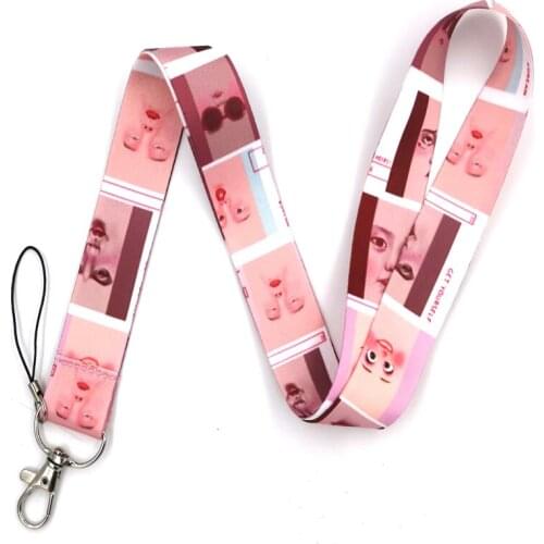 Cartoon Anime Mobile Phone Straps Cool Lanyard For Women Keys USB ID Card Badge Holder Neck Strap Webbing Ribbon DIY Hang Rope