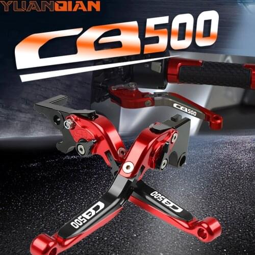 For HONDA CBR500R CB500F CB500X 2013 2014 2015 2016 2017 2018 Motorcycle CNC Adjustable Brake Clutch Lever CB500 F/X CB CBR 500R