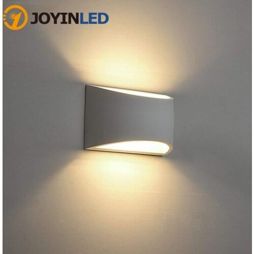 Modern Led Lighting Wall Sconce Light Fixture Lamps Up and Down Indoor Plaster Indoor Wall Light for Living Room Bedroom Hallway