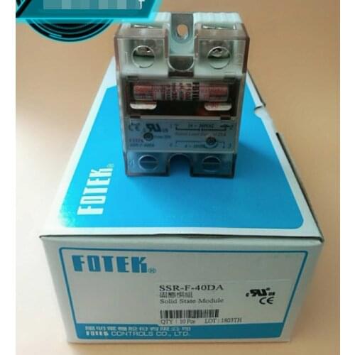 1PC Fotek SSR-F-40DA SSRF40DA Solid State Relay 40A -New