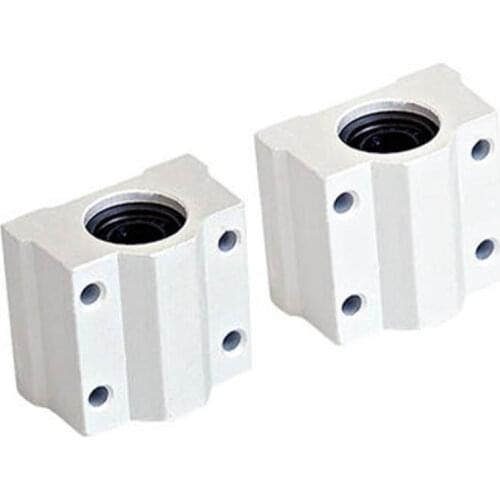 1pcs scs20uu scs16mm/20mm/25mm/30mm/35mm/40mm Linear Motion Ball Bearing CNC Slide Bushing for linear shaft DIY 3D printer part