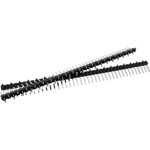 10pcs 2.54mm 0.100" Single row 1x40 P 40 Pin Header Male SMT SMD Mount PCB Strip straight