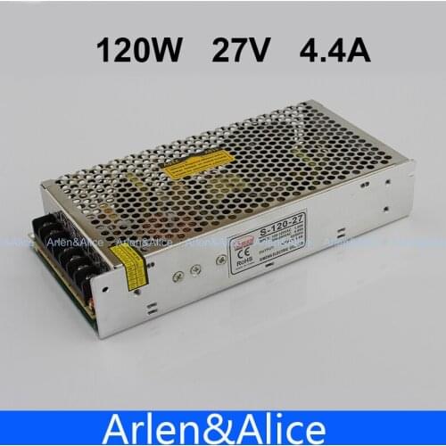 120W 27V 4.4A Single Output Switching power supply for LED Strip light AC TO DC