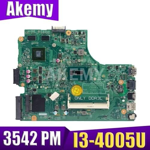 13269-1 motherboard For DELL 3542 For DELL 3442 motherboard motherboard 13269-1 PWB FX3MC GT820M I3-4005u Teste motherboard