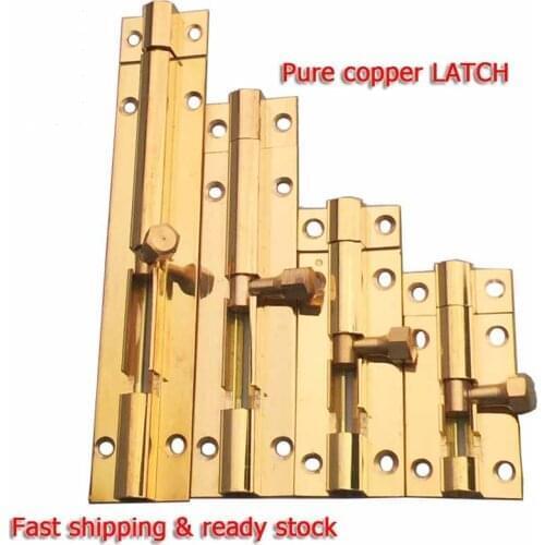 2PCS 1.5" Pure copper latch SELAK PINTU