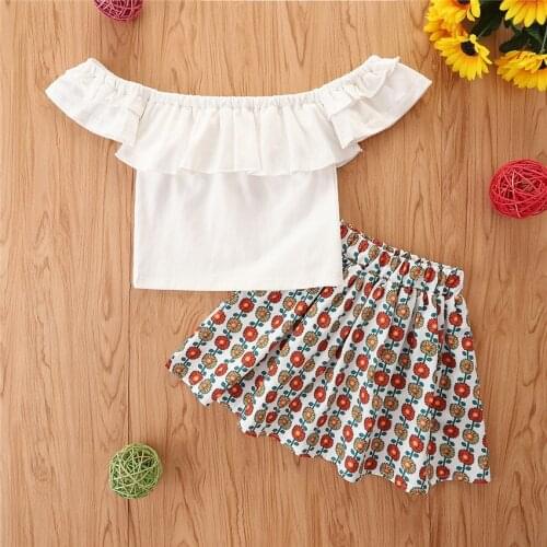 90-130 CM) 2021 New Arrival Girls Summer Clothing Set 051510