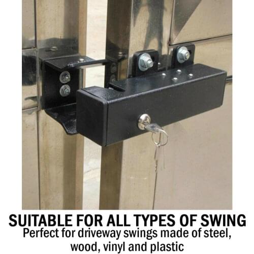 Automatic Electric Gate Lock drop bolt for Swing Gate Operator Opener system 24VDC
