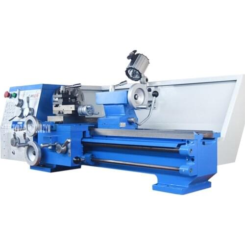 CJM320B Household Small Drilling Grinding Lathe Beading Machine Mini High-precision Woodworking Bench Turning Lathe 220V/380V