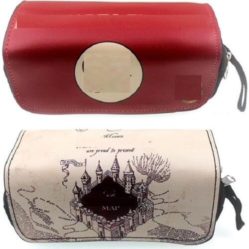 Harry Student Pencil Case Cosplay Props Magic School Canvas Potter Bag High Quality Box 9 3/4 Pattern Stationery Supplies