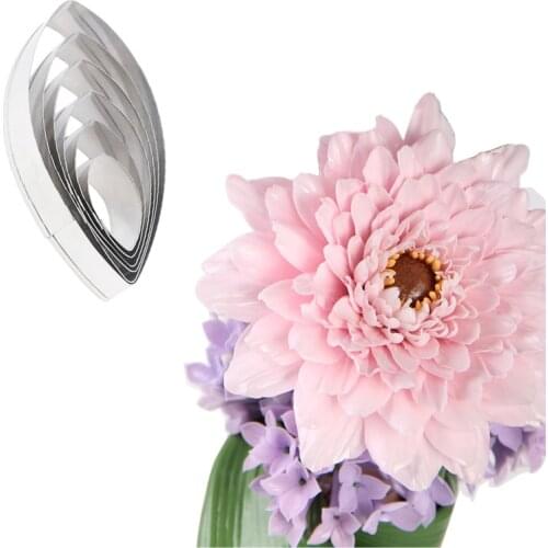 Dahlia Petal Cutter Mold Fondant Cake Decorating Tool Gumpaste Sugarcraft Mould SSM040
