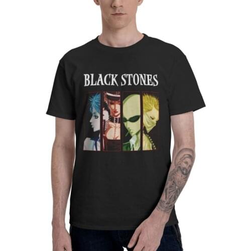 Nana Osaki Japanese Anime T-shirt Men Novelty T Shirt Short Sleeve Funny Manga Black Stones Tshirts 100% Cotton Tee Top Clothing