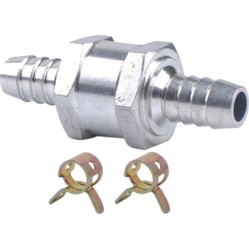 Valve Valve Anti Return Valve Fuel Gasoil Petrol Diesel Water Oil (8MM) With Clamp Φ12MM