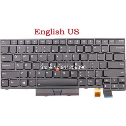 Laptop Keyboard For Lenovo For ThinkPad T470 A475 T480 A485 Japanese JP JA English US 01AX600 01AX539 With Backlit New