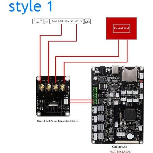New 3D Printer Heated Bed Power Module High Current 210A MOSFET Upgrade RAMPS 1.4 J2Y