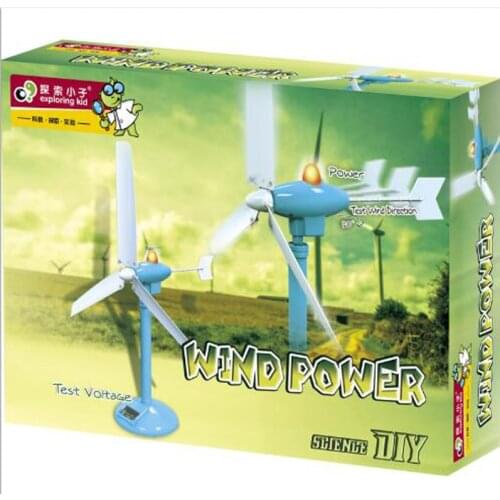 Freeship for Teenager kids scientific science discovery kit educational DIY WIND POWER experimental experiment toy materials