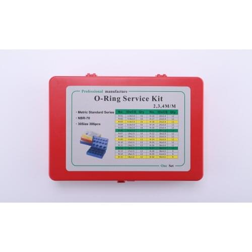 AS568 INCH standard O Ring Assortment Kit 32size=407pcs NBR 70