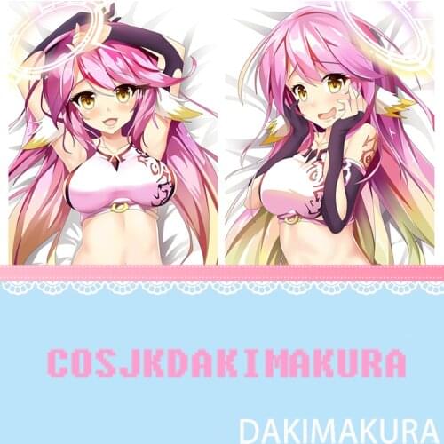 NO GAME NO LIFE Hatsuse Izuna Game Anime Dakimakura Body Hugging Pillow Cover Cushion Otaku Pillow Case Kawaii Cosplay Xmas Gift