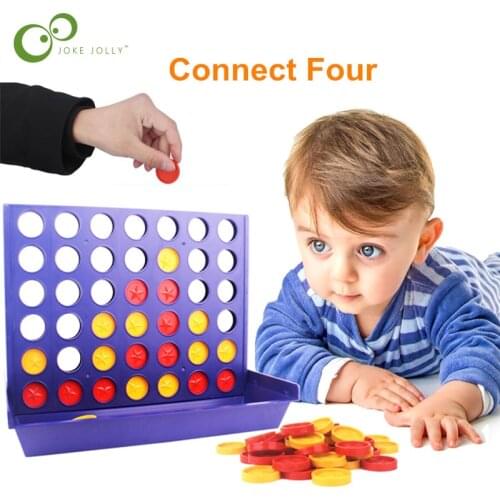 NEW Connect 4 Game Classic Master Foldable Kids Children Line Up Row Board Puzzle Toys Gifts Board Game ZXH