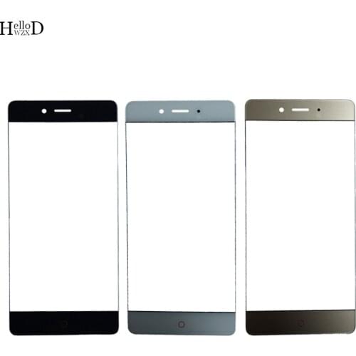 5.5 inch Front Panel Glass For ZTE Nubia Z11 NX531J Front Outer Glass Cover Touch Screen Panel Replacement