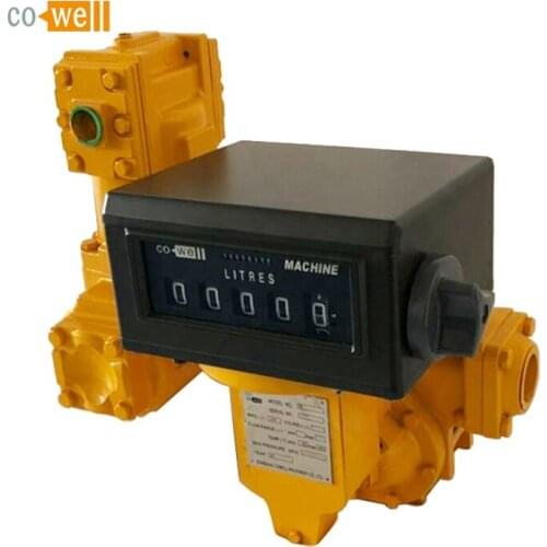Cowell PD oil flow meter with sensor