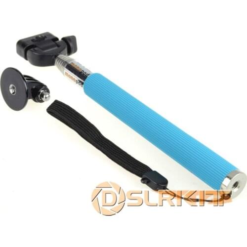 Blue Monopole with adapter Free Shipping for Gopro Hero 3 2 1