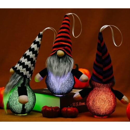 Luminous Ghost Adornments Outdoor Tree Hanging Ornament Home Glow Props Decoration Home Party Halloween Ornaments