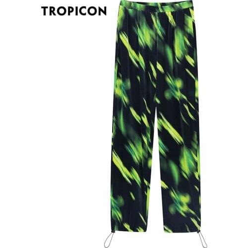 Женские свободные брюки TROPICON China At AliExpress