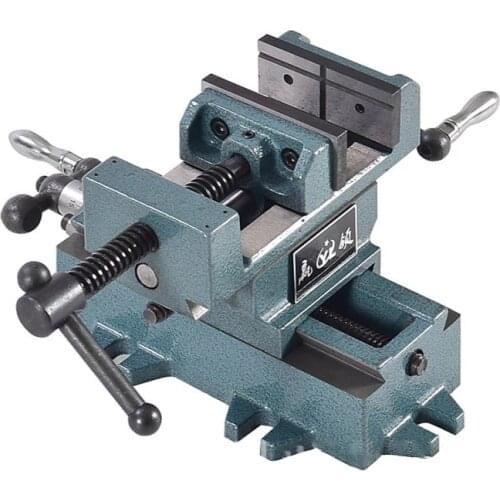 3 inch 4 inch heavy precision cross clamp bench Industrial two-way mobile vice workbench Cross flat pliers