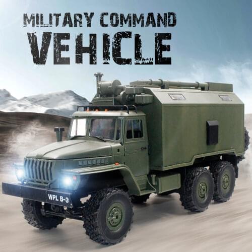 WPL B36 1:16 RC Military Command Vehicle 2.4G 6WD Military Vehicle Children Gift Children RC Cartoy