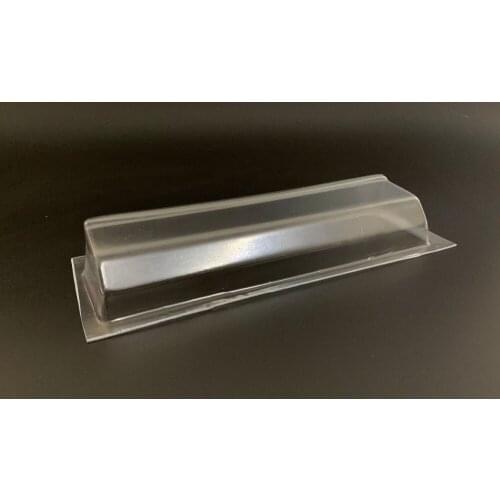 1/10 Clear Rear Wing 14cm for 1/10 on road car