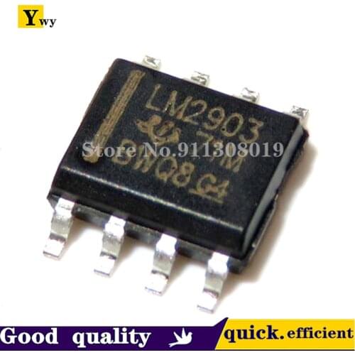 10PCSLOT LM2903DR SOP8 LM2903 SOP LM2903D SMD SOP-8 and IC