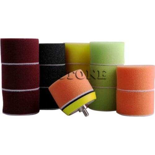 16pcs 2'' High Gross 50mm Polishing Buffing Pad Kit for Car Polisher Buffer