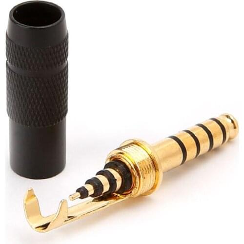 4.4mm 5 Poles Male Full Balanced Headphone Plug For Sony NW-WM1Z NW-WM1A AMP Player Wholesale