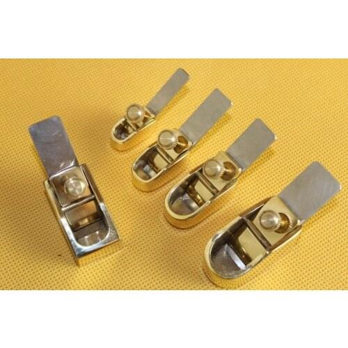 5 pcs various size Mini brass planes Violin/Cello making tools