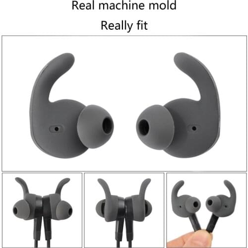 6Pcs Earbuds Cover In-Ear Tips Soft Silicone Skin Earpiece Ear Hook Buds Replacement for Huawei xSport/Honor AM61 Sports Headset