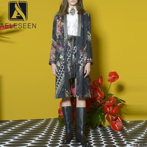 Женские осенние плащи AELESEEN China At AliExpress