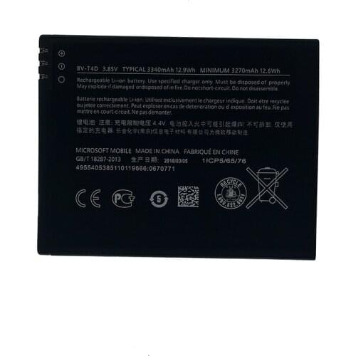 3340mAh BV-T4D Battery For Miscrosoft Lumia 950 XL CityMan Lumia 940 XL RM-1118 Mobile Phone High Quality Battery+Tracking Code