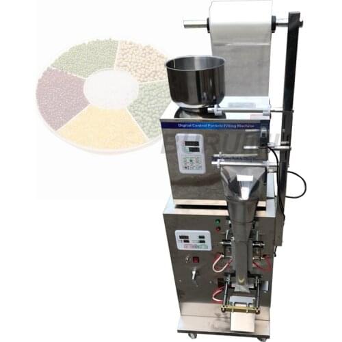 Automatic Powder Granules Filling Machine Tea Leaf Medicine Seed Salt Packing Machine Big Particle Filler