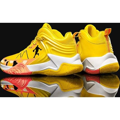 High-top Basketball Shoes Men Cushioning Breathable Unisex Basketball Sneakers Zapatos Hombre Women Outdoor Sports Shoes Size 45