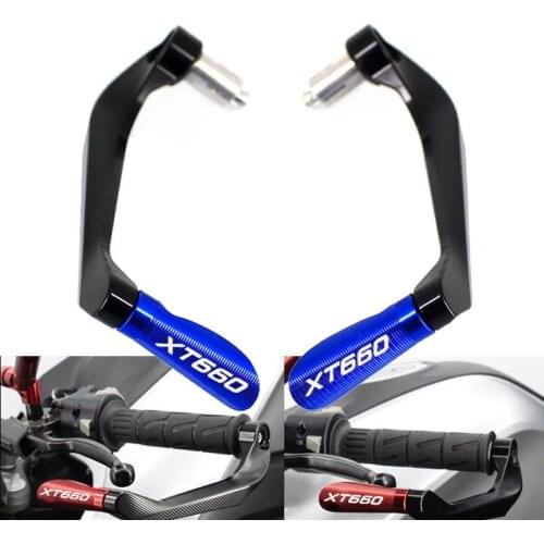 For YAMAHA XT660 X/R/Z Brake Clutch Levers Guard Motorcycle Handlebar Grips Guard Protector XT660X XT660R XT660Z XT 660