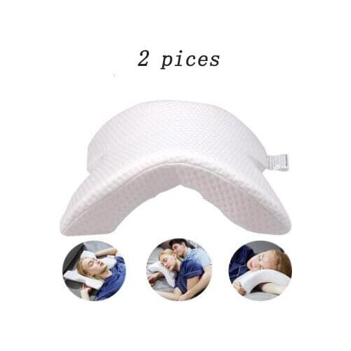 Multi-function Memory Foam Rebound Coodle Pillow For Sleep C arc Tunnel Shaped Massage Neck Pillow Partner Arm Relax Pillow