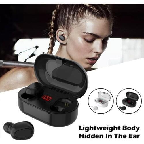 Handfree Earphones LED Smart Power Bank TWS Wireless Headphones Gaming For Huawei Honor 9X Pro V30 30 20 Lite V20 10 V10 9 8 8C