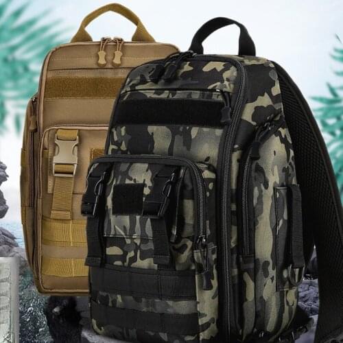 New Luya cross-body bag single shoulder multi-function waist bag outdoor travel sports large-capacity chest bag male pole bag