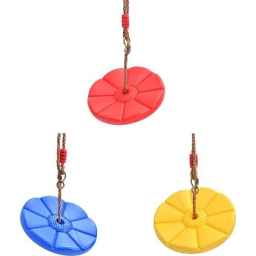 NEW Kids Outdoor Indoor Plate Swing Monkey Swings Round Plate Swing Seat Toys For Chhildren Funny Sport Birthday Gift Game Toys