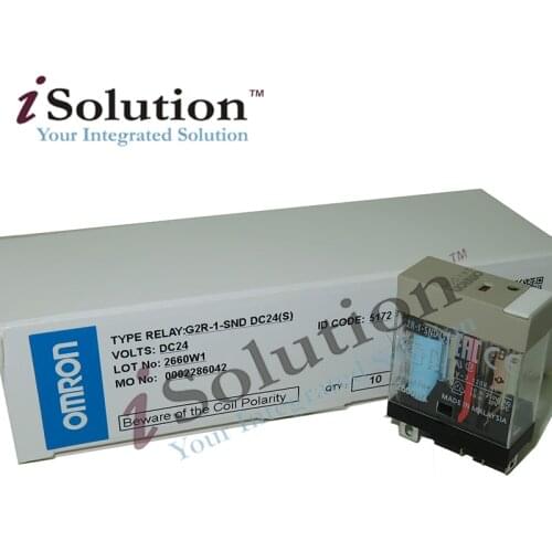 OMRON Original 24V Relay G2R-2-SND(S)-DC24V G2R-2-SN(S)-DC24V G2R-1-SND(S)-DC24V G2R-1-SN(S)-DC24V 24VDC