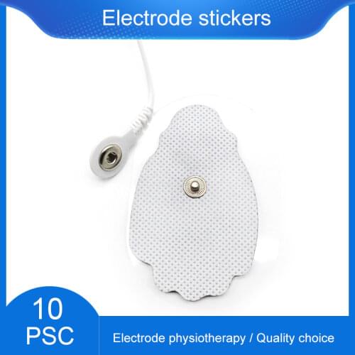 10pcs Muscle Gel Patch for Stimulator Tens Electrode Electric Body Acupuncture Therapy Pulse Pads Conductive Massager Gel Patch