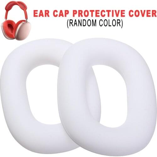 Pohiks 1 Pair High Quality Silicone Ear Cap Covers Removable Headphones Replacement Protective Case For A-irPods Max