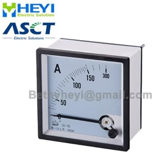 Size 96mm*96mm SD-T96 series AC DC current panel meter ampere meter