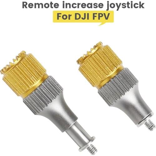 Adjustable Telescopic Joystick for DJI FPV Combo Convenient Aircraft Light Weight Two-Color Joystick for DJI FPV Accessories