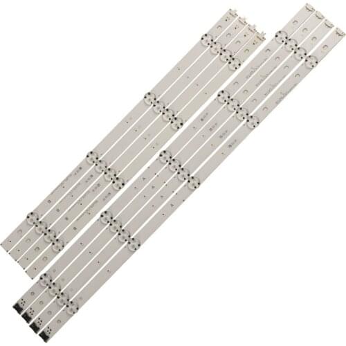 LED Backlight for GAN01-1255A-P1 LGE-WICOP-49inch-UHD-REV06-A/B-150710 LG 49LG61CH-CK 49UF640-ZA LG 49UF640V-ZA 49UF6407 8pcs